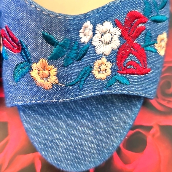 Denim  Sandals - Picture 4 of 15